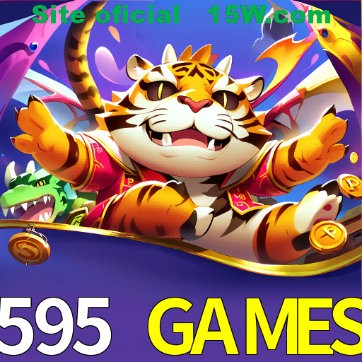 Imagem promocional da 595 GAMES mostrando a plataforma e suas vantagens